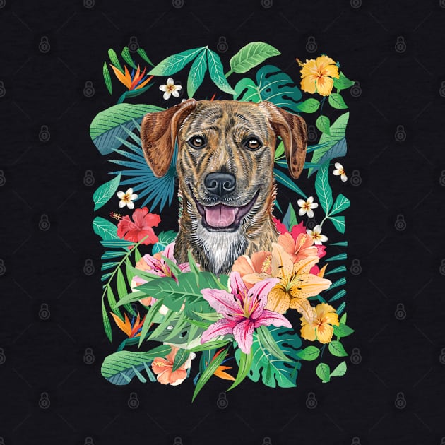 Tropical Plott Hound by LulululuPainting